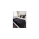 thumbnail image 2 of Piecera de Cama Polar con Tela Reversible Negro, 2 of 2