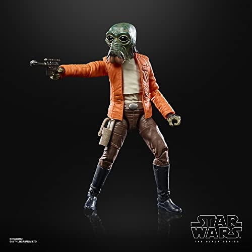 Star Wars The Black Series Ponda Baba Juguete de 6 pulgadas-Escala A New Hope Figura de ac Star Wars Star Wars
