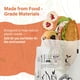 thumbnail image 5 of Bolsas compostables para sándwiches Heart of Tafiti, 100 unidades, 5 of 6