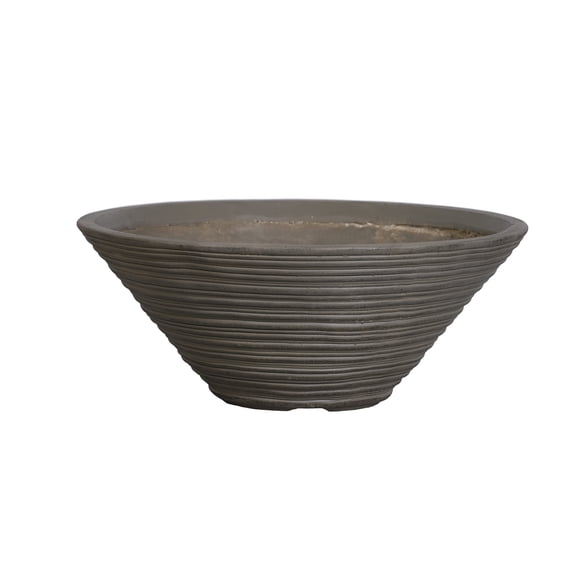 Macetero Lingue Fibra de Arcilla 28 cm