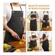 thumbnail image 5 of Delantal Pechera Unisex Multiuso Restaurant Barbero Trabajo, 5 of 8