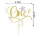 thumbnail image 3 of Suministros para la fiesta de primer cumpleaños de Cake Topper Qertesl Star One, 3 of 8