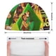 thumbnail image 2 of ¡Hombre Cometa, diablos sí! Gorro de Natación de Licra, Gorro de Baño de Tela Cómoda, Gorro Elástico Antideslizante para Hombres, Mujeres y Niños, 2 of 6