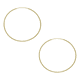 thumbnail image 1 of Aros Argolla De Plata 925 Baño Oro 18k 50mm Regalo Mujer #3, 1 of 3
