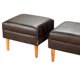 thumbnail image 2 of Set Poufs Provenza Pu 04 Chocolate, 2 of 5