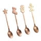 thumbnail image 2 of Juego De Cucharas Navideñas Encantadoras De 4 Piezas Mezcla Reutilizable Para Navidad Año Nuevo Azúcar Rosa Aureato, 2 of 3