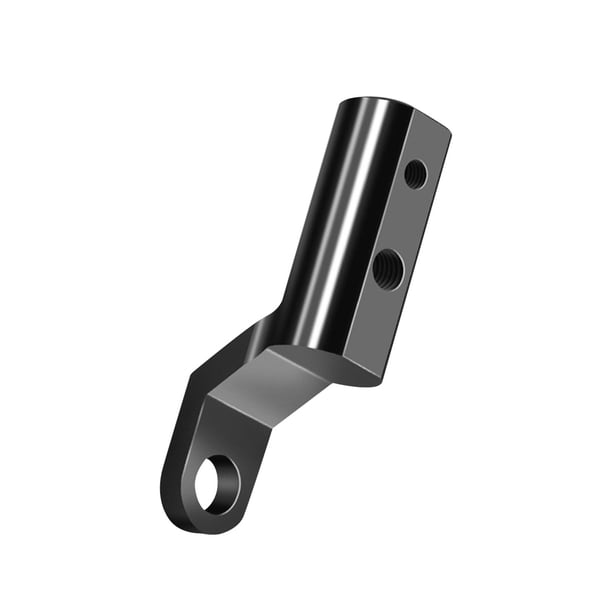 Accesorio de poste de extensión de montaje de espejo retrovisor de motocicleta CNC aluminio práctico para motocicleta, ATV 8cmx2.2cm ahorro de espacio