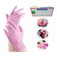 thumbnail image 3 of Guantes Nitrilo Rosado Talla S Sin Polvo 100 Unidades, 3 of 5