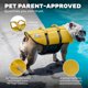 thumbnail image 5 of Chaleco salvavidas para perros Outward Hound Granby Splash amarillo, tamaño mediano, 5 of 8