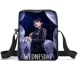 thumbnail image 1 of 3PC/set Wednesday Addams Backpack Nevermore Academy Primary Middle School Students Boys Girls Schoolbag Cartoon Bag Mochila, 1 of 3
