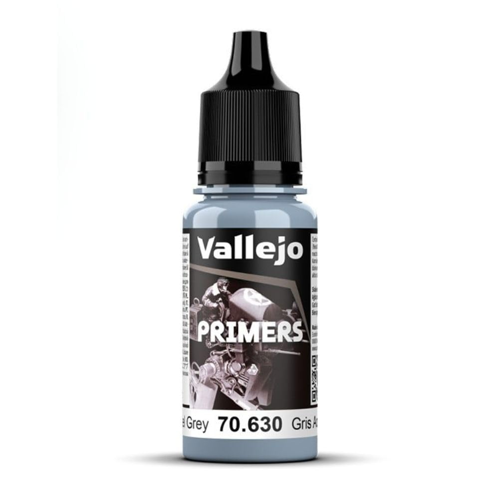 Pintura Modelo Vallejo Av De Poliuretano, 18 Ml, Color Gris Acero