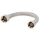 thumbnail image 1 of Conector para inodoro Eastman de 30 cm, trenzado de acero inoxidable, 1 of 6