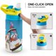 thumbnail image 4 of Tiny Toons Looniversity Botella de Agua con Tapa Pop Top de Un Toque, Acero Inoxidable, a Prueba de Fugas, para Deportes, Botella Infantil azul 12 oz, 4 of 6