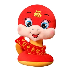 Bothyi - Juguete De Peluche De Serpiente Para El Festival De Primavera, Regalo De Animal De Peluche Para El Hogar, Vacaciones, Dormitorio, 21 Cm