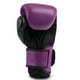 thumbnail image 4 of Guantes de Boxeo Powerlock 2 tr  Hook & Loop Púrpura/Negro 16 oz, 4 of 7