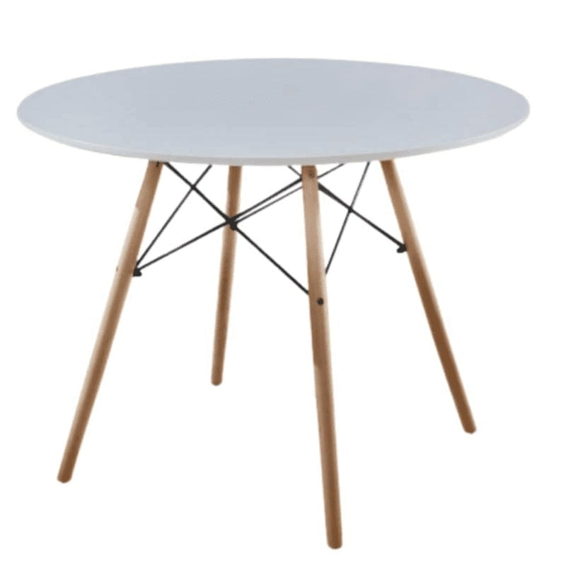 Moadchile - Mesa Eames Redonda 80 Cm Blanca