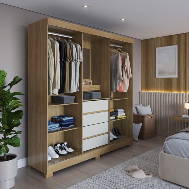 Closet Toscana 185x198cm MDF | Lider