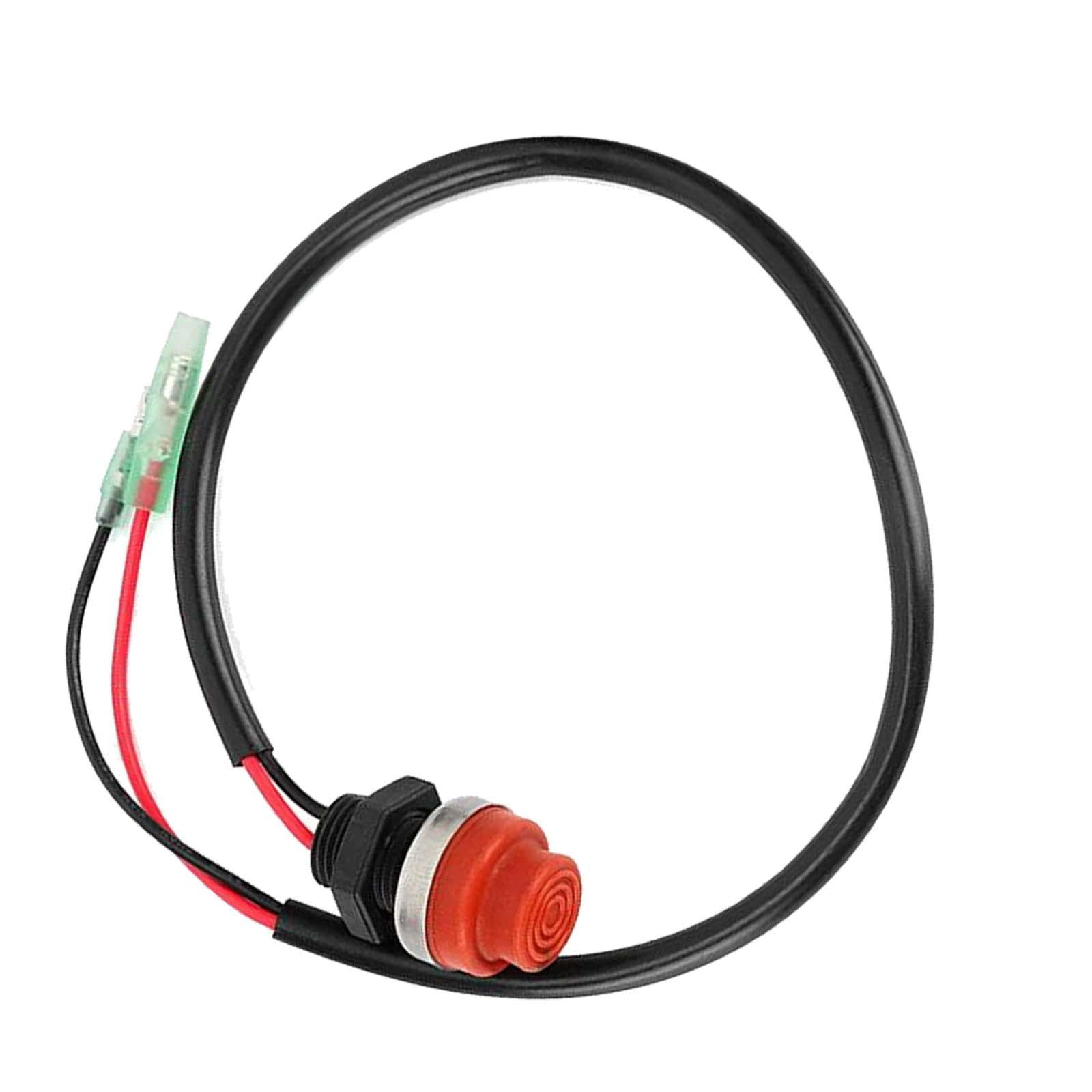Magideal - Interruptor De Arranque Y Parada Para Motor Fueraborda Interruptor De Motor Fueraborda Suministros De Repuesto Portátiles Interruptor De Apagado Marin