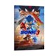 thumbnail image 1 of Sonic Cuadro decorativo colgante - Arte de pared - Póster enmarcado - Decoración de pared - Regalos para familia, amigos y aficionados 20*30 cm, 1 of 6