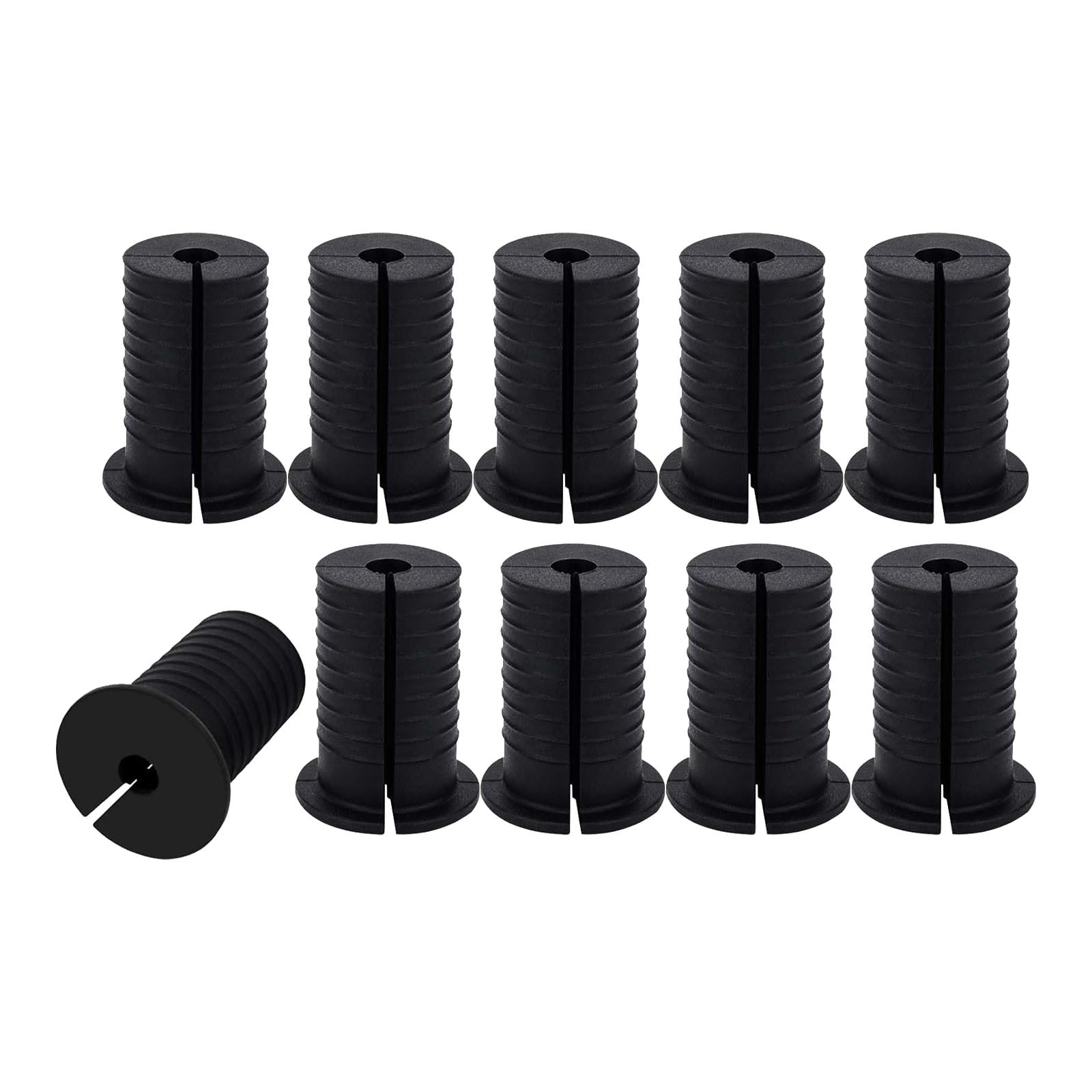 Bothyi - Kit De 10 Piezas Para Organizar Cables, Protege Los Cables, Accesorios Profesionales De Organización, Color Negro