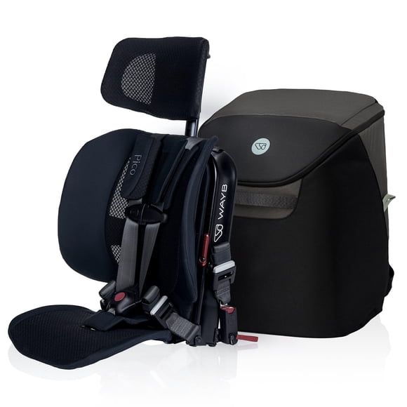 Asiento de coche de viaje WAYB Pico ligero para niños de 22 a 50 libras