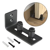 Genérico - Guía De Piso Para Puerta Granero Acero