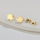 thumbnail image 4 of Cute and Stylish Stainless Steel Anime Pig Cartoon Earrings - Perfect Gift for Men!, 4 of 4