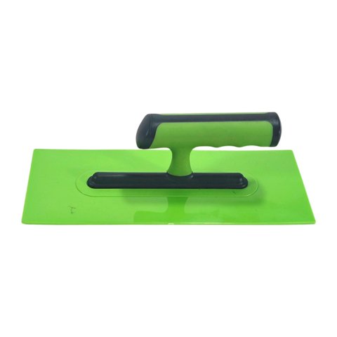 Magideal - Paleta Enlucido Mango Ergonómico Herramienta Manual Ligera Resistente De Polipropileno Adecuada Para Proyectos De Albañilería Y Renovación En El Hogar Cuadrado