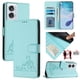 thumbnail image 5 of Funda tipo cartera FOXDOCK para MOTOROLA Edge 50 fusion con soporte, ranuras, RFID, diseño de gato, 5 of 5