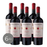 Pack X6 Vino Valdivieso Vs Merlot 750 Cc