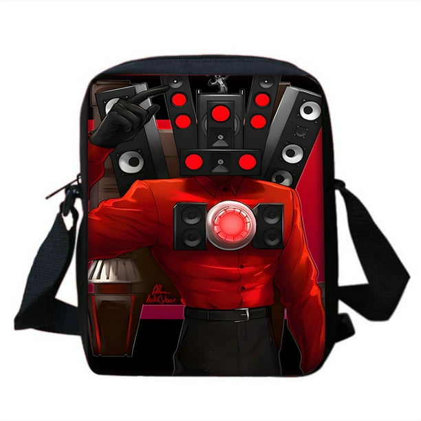 3 pcs set Skibidi Toilet Toilet School Child School Backpack With Shoulder Bag Pencil Bags School Bags for Boys Girls Best Gift