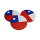 thumbnail image 2 of Set De Posavasos Con Base Diseño Bandera De Chile Fiestas Patrias, 2 of 3