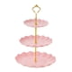 thumbnail image 3 of Soporte Para Tartas De 3 Niveles, Bandeja Para Servir Cosméticos, Restaurante, Cupcakes, Plato De Exhibición Rosa, 3 of 5