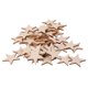 thumbnail image 1 of 50/25/10 Uds.Estrellas De Madera Artesanía Adorno De álbum De Recortes 50 Uds 40mm, 1 of 4