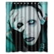 thumbnail image 1 of Cortina de ducha de Marilyn Manson, juego de cortina de baño con ganchos, tamaño 60 x 72 pulgadas, 1 of 3