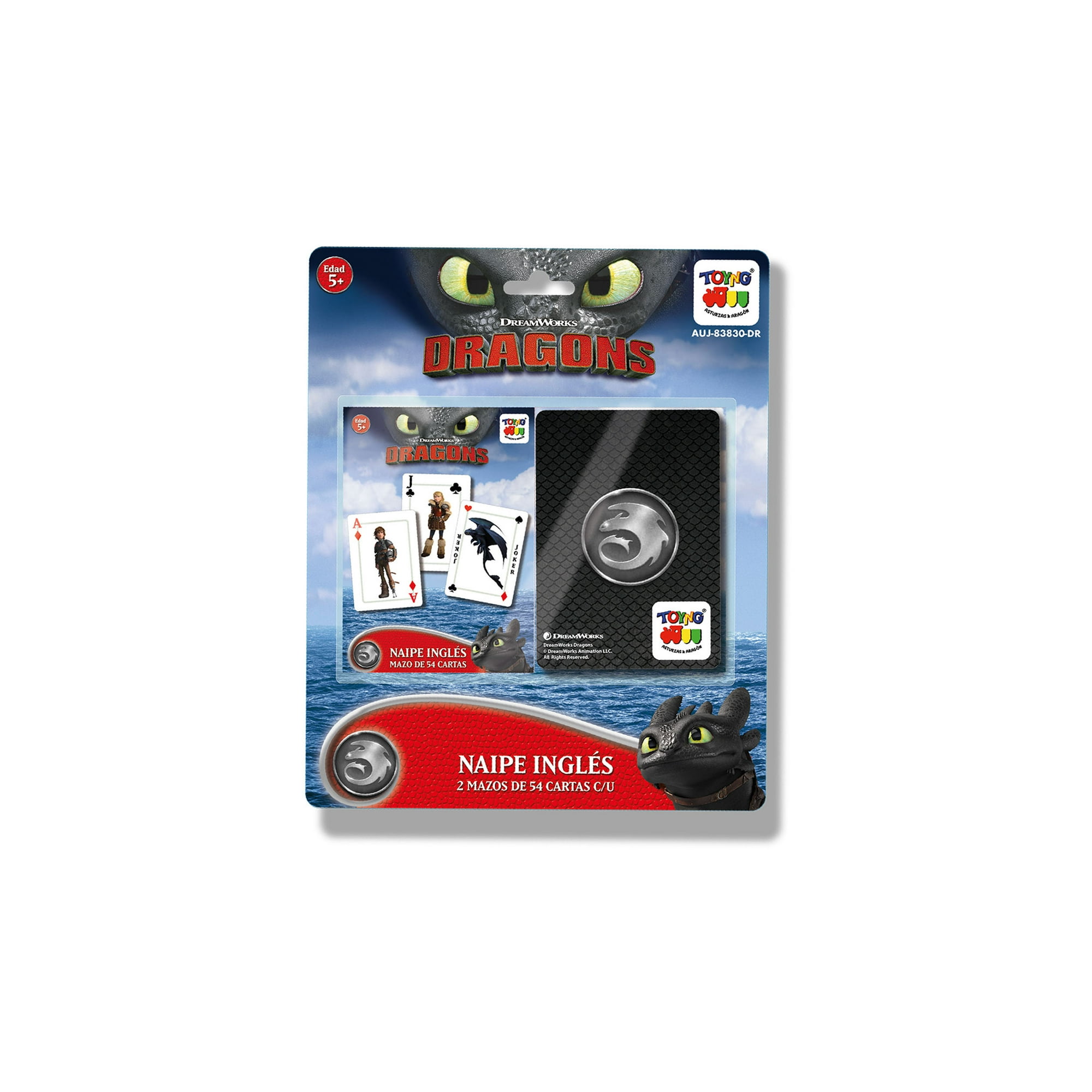 Toyng - Juego De Mesa Naipes Inglés - Dragón