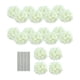 thumbnail image 1 of Flores artificiales hortensias con arreglos florales de tallo para accesorios de fotos decorativas de bricolaje para el hogar Decoración de bodas de Blanco, 1 of 5