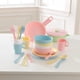 thumbnail image 3 of Juego de utensilios de cocina KidKraft Pastel de plástico de 27 piezas para niños mayores de 18 meses, 3 of 7