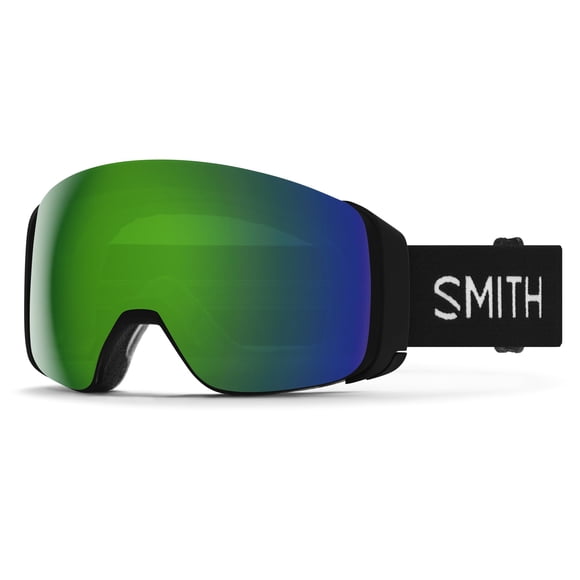 Antiparras SMITH 4D MAG con lente ChromaPop, negro y verde