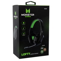 Monster Games - Audifono Gamer Plug Estereo Open Box