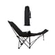 thumbnail image 3 of Silla De Camping Reclinable, Cómoda Y Plegable, Ideal Para Parques, Césped Y Pesca, Color Negro, 3 of 5