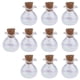 thumbnail image 2 of 10 Piezas De Tapones De Corcho Para Botellas De Vidrio, Tapón De Madera Colorido, 2 of 5