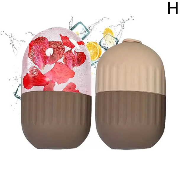 Face Beauty Massage Silicone Face Ice Cube Face Ice Capsule Beauty Ice Face Ice Mold Roller Face Massage Cube Products I5w8