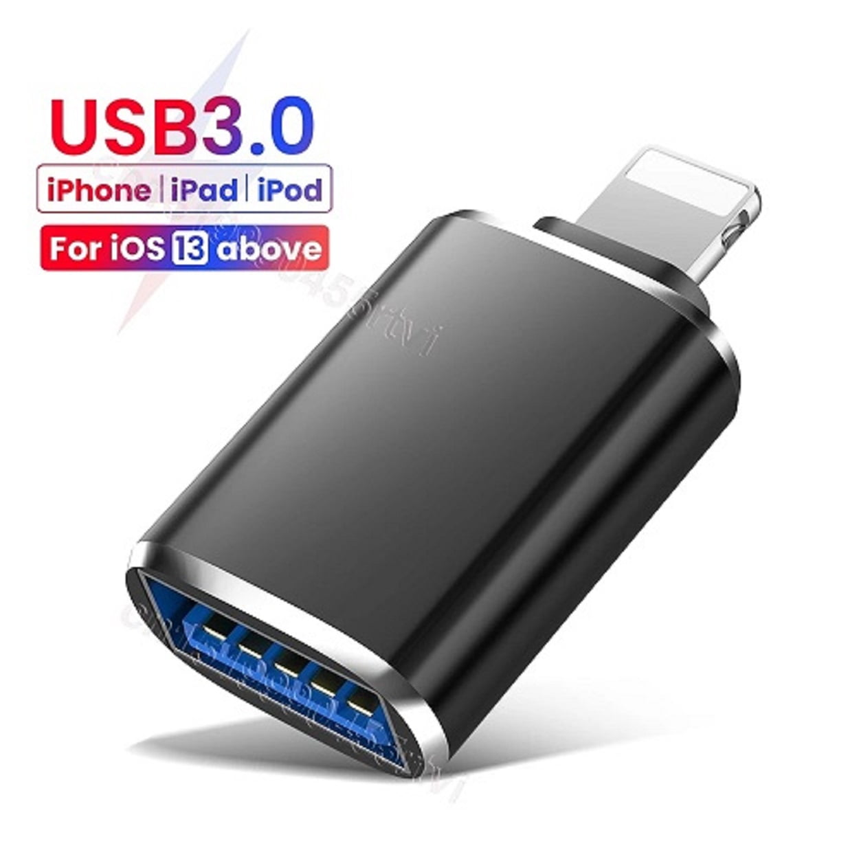 Impormaipu - Adaptador Para Iphone Lightning A Usb 3.0 Otg De 8 Pines Macho A Usb Normal Conector Hembra