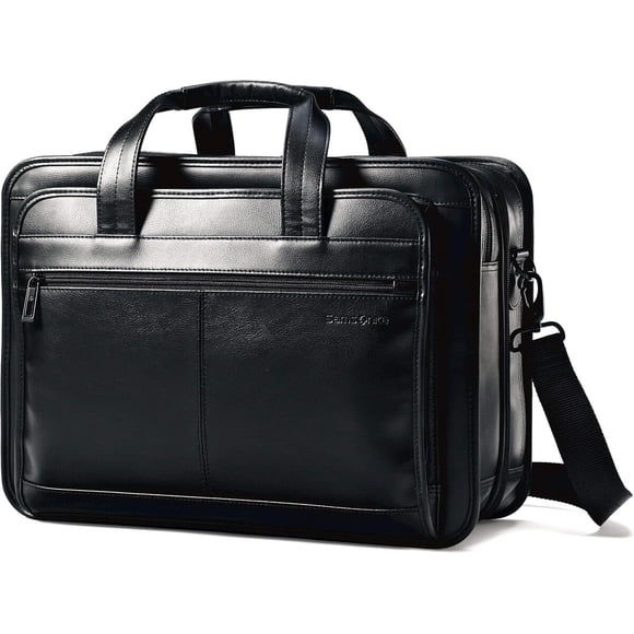 Maletín Samsonite Cuero Expandible para Notebook 15.6 Negro