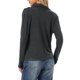 thumbnail image 3 of Blusa de Cuello Alto INSPIRE CHIC para Mujer de Manga Larga Casual Pullover Otoño Invierno Camisetas con Escote Drapeado Talla L Gris, 3 of 6