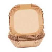 Magideal - Libros De Papel De Freidora De Aire Mats De Parrilla De Microondas Insertar Papeles De Pergamino Impermeables Báeteas Para Hornear Para Albóndigas De 100 Piezas