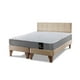 thumbnail image 2 of Cama Europea Zen Best 2 Plazas Colchon Resortes Base Dividida + Respaldo Tela Beige, 2 of 6