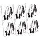 thumbnail image 5 of Arnés De Pájaro Ajustable Para Correa De Loro Al Aire Libre De 6 Uds Para Pájaros Peque?os A Grandes, 5 of 5