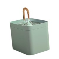 Magideal - Fuente De Agua Automática Para Gatos, De Agua Para Perros De 1,5 L, Usb, Cuenco Para Beber Interior Súper Silencioso, Fuente De Agua , Verde